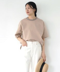 WHITE MAILS 【UNISEX】PAPER DOUBLE JERSEY OVERSIZED T-シャツ