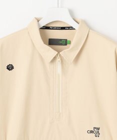PW CIRCULUS 【撥水加工/ ストレッチ】【MEN】ハーフジップシャツ ゴルフ