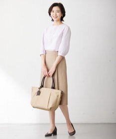 J.PRESS LADIES オーバルドロップ ネックレス