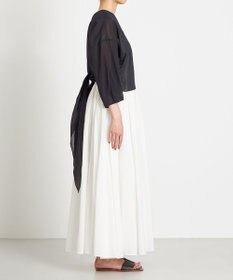 NAVE 【Nave 　洗える】マルチウェイシアーブラウス