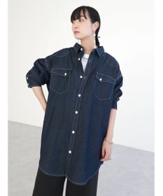 Green Parks ウエスタンＢｉｇデニムシャツ