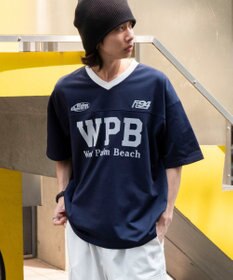 WEGO グラフィックフットボールT（SS）