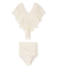 San-ai Resort（三愛水着楽園） フリルスリーブノンワイヤービキニ　9M　【San-ai Resort（サンアイリゾート）】