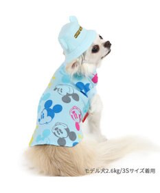 PET PARADISE ディズニー ミッキーマウス バケットハット付き Tシャツ 小型犬
