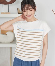 Tiaclasse L フレンチニットプルオーバー