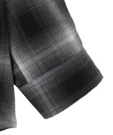 WEGO フードチェックBIGシャツ