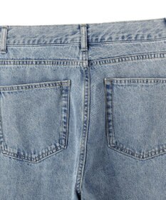 earth music&ecology ウエストアシメデニムパンツ