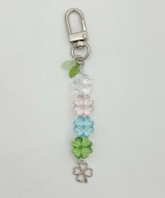 WEGO クローバービーズキーホルダー