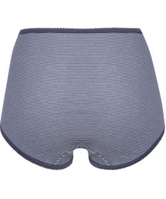 Wing ショーツ　【デイリーフィット】　ボーダー柄　はきこみ丈ふかめ　ウイング／ワコール　EC3620