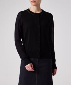 Paul Smith 【洗える】シアー コンビネーション カーディガン