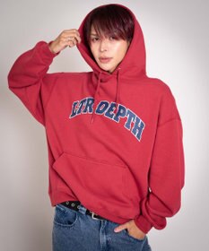 WEGO 【ユニセックス着用ITEM/MLサイズ展開】カレッジプルパーカー