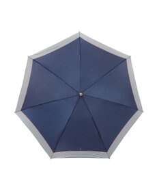MOONBAT 【WEB限定】POLO RALPH LAUREN)（ポロ ラルフローレン）ワンポイントポロポニー×裾ボーダー 折りたたみ傘