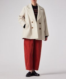 Paul Smith ウールカルゼ ショート ピーコート