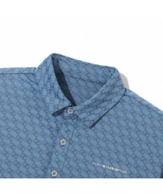 ZERO HALLIBURTON 【吸水速乾・UVケア】 ZHモノグラムジャガードポロシャツ ZHG-M5S6 82951