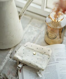 組曲 KIDS gingham K heart 移動ポシェット