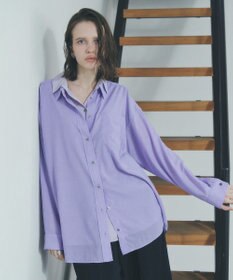 YECCA VECCA シアーレイヤードシャツ