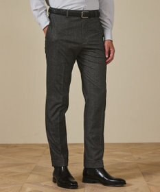 GOTAIRIKU 仕事で着られる 秋冬の綿パン【ストレッチ】コットンモールスキンストレッチパンツ グレー系