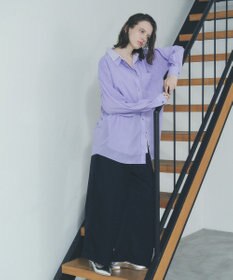 YECCA VECCA シアーレイヤードシャツ