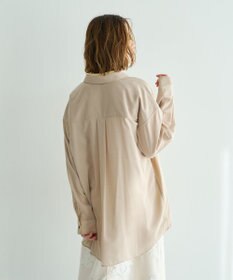 YECCA VECCA シアーレイヤードシャツ