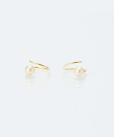 Phoebe 【金属アレルギー対応】ダブルループパールピアス/ニッケルフリー