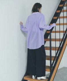 YECCA VECCA シアーレイヤードシャツ