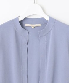 自由区 【洗える・XSサイズあり】クレープストレッチ カーディガン