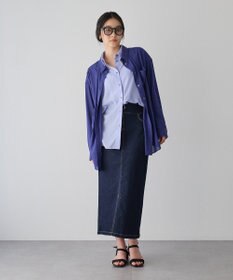 YECCA VECCA シアーレイヤードシャツ