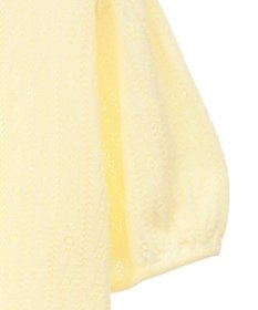 earth music&ecology 透かし編みフロントリボンカーディガン