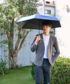 MOONBAT 【遮光100％/３秒で折りたためる日傘】晴雨兼用 折りたたみ傘 ウラワザ