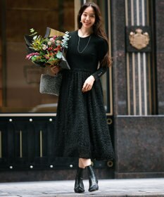 23区 ドロップメタル ラリエット ネックレス