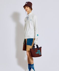 PW CIRCULUS 【吸水速乾 / UV遮蔽率99.5% UVカット / ストレッチ】【MEN】ハーフジップロングスリーブモックT ゴルフ