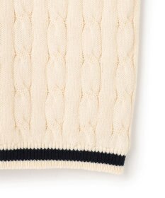 J.PRESS YORK STREET 【UNISEX】テープヤーンチルデン ニットベスト