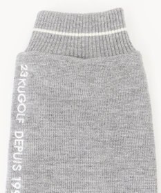 23区GOLF 防風機能付きの裏地で足元あたたか【WOMEN】ニット レッグウォーマー