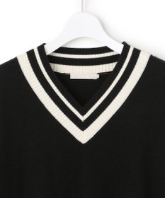 ICB ハイゲージソフトウール チルデンVネックプルオーバー