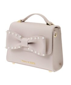 Maison de FLEUR パールリボンバッグ