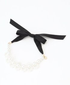 TOCCA LACE PEARL NECKLACE ネックレス