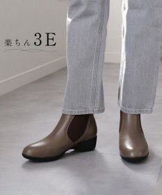 Pointer 本革 両ゴム サイドゴアショートブーツ