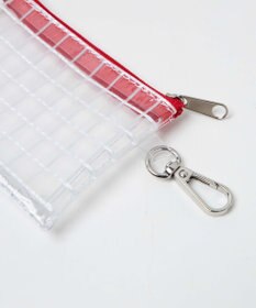 WEGO カラーテープクリアポーチ