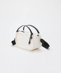 TOPKAPI 【Breath TOPKAPI】【撥水】ツヤ ナイロン ショルダー付き ラウンド トートバッグ