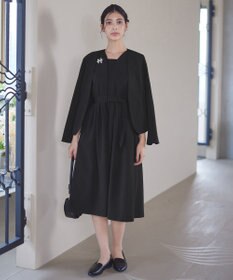 Tiaclasse L 【ダブルクロス・洗える】カラーレスジャケット