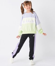 OP／FILA 【FILA】パステルカラークルーネックスウェット/キッズ
