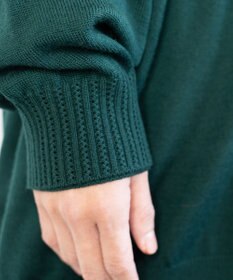 muuc エクストラファインメリノ・V襟オーバーサイズカーディガン