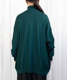 muuc エクストラファインメリノ・V襟オーバーサイズカーディガン