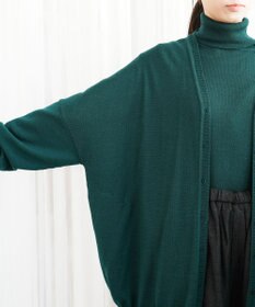 muuc エクストラファインメリノ・V襟オーバーサイズカーディガン