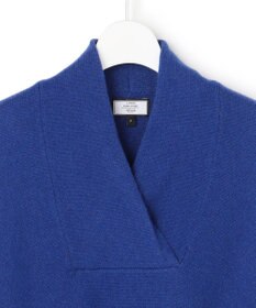 J.PRESS YORK STREET 【WOMEN】ウールカシミヤ 変形Vネック ニット