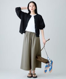 ANY シアーワッフルカーディガン