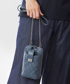 J.PRESS LADIES キルティング スマホポシェット