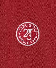 23区GOLF 【WOMEN】AIR TOOL七分袖ポロシャツ