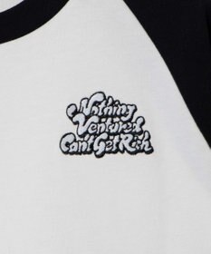 WEGO 【ユニセックス着用ITEM/】グラフィックラグランBIGT（S）