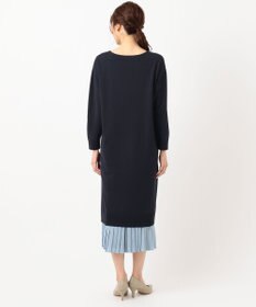 J.PRESS LADIES 【洗える】ワンピ＋プリーツスカート ツインセットワンピース